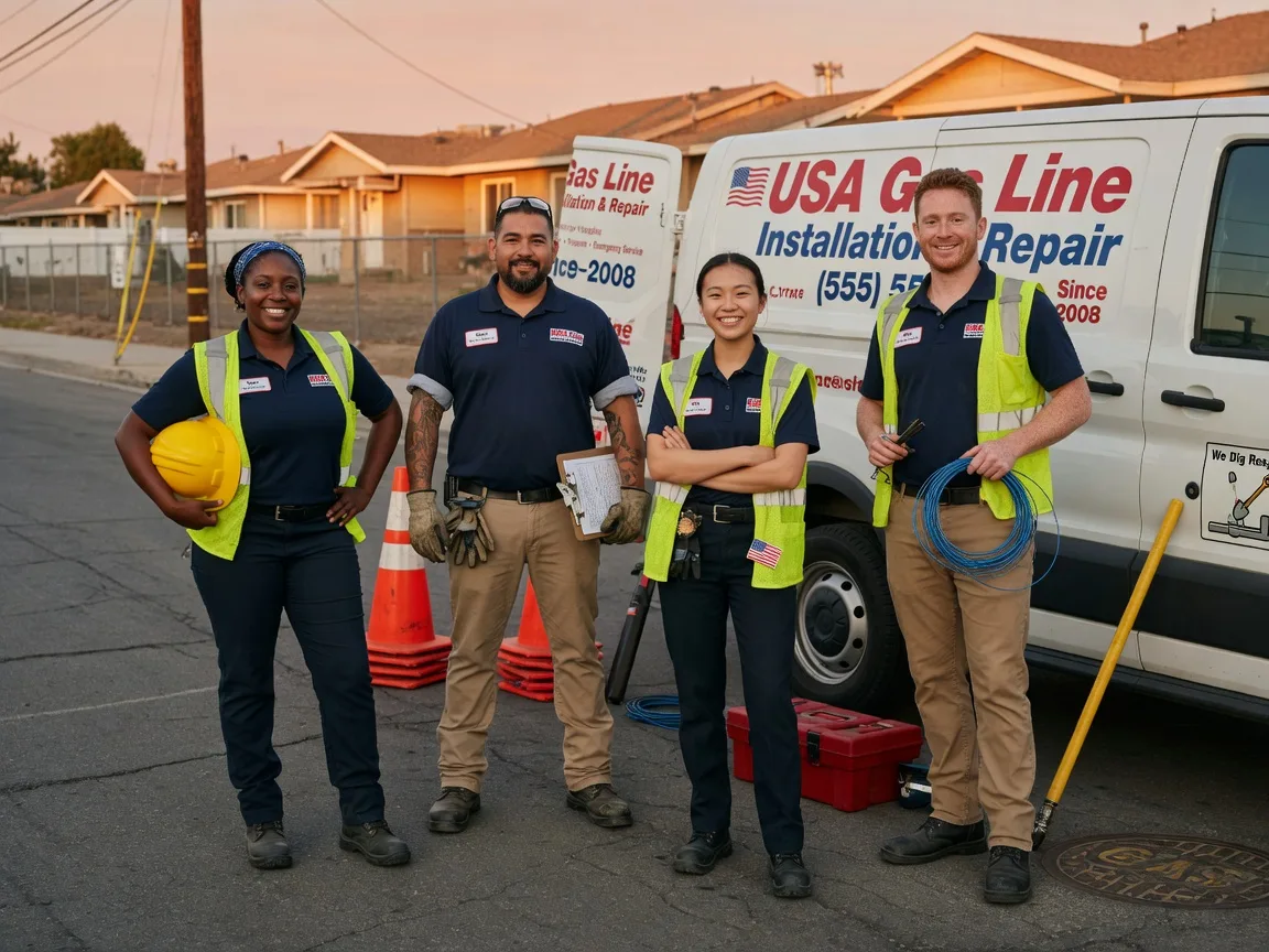 Gas Line Installation company in Centerville, WA